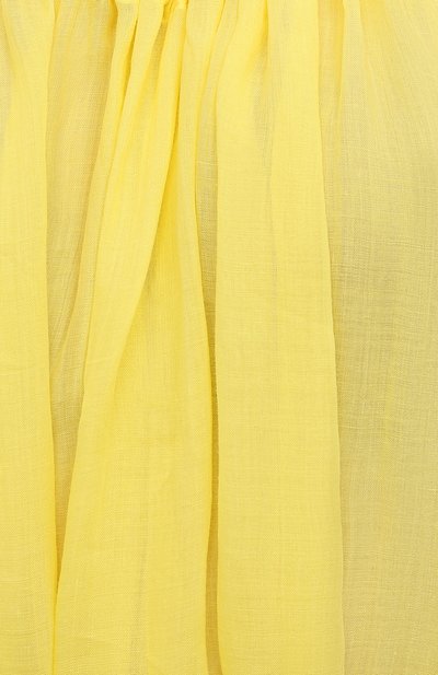 Льняное платье A MERE CO желтого цвета по цене 55050 руб., арт. AMC-RSS21-32Y, фото 5 Льняное платье A MERE CO, арт. AMC-RSS21-32Y, фото 5