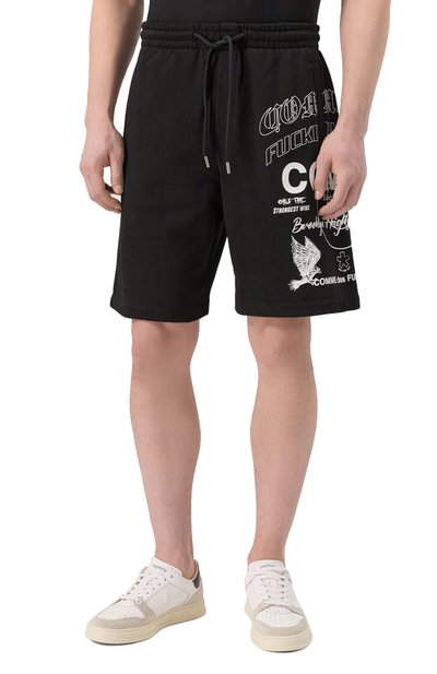 Хлопк�овые шорты COMME DES FUCKDOWN, арт. CFABM01543, фото 3