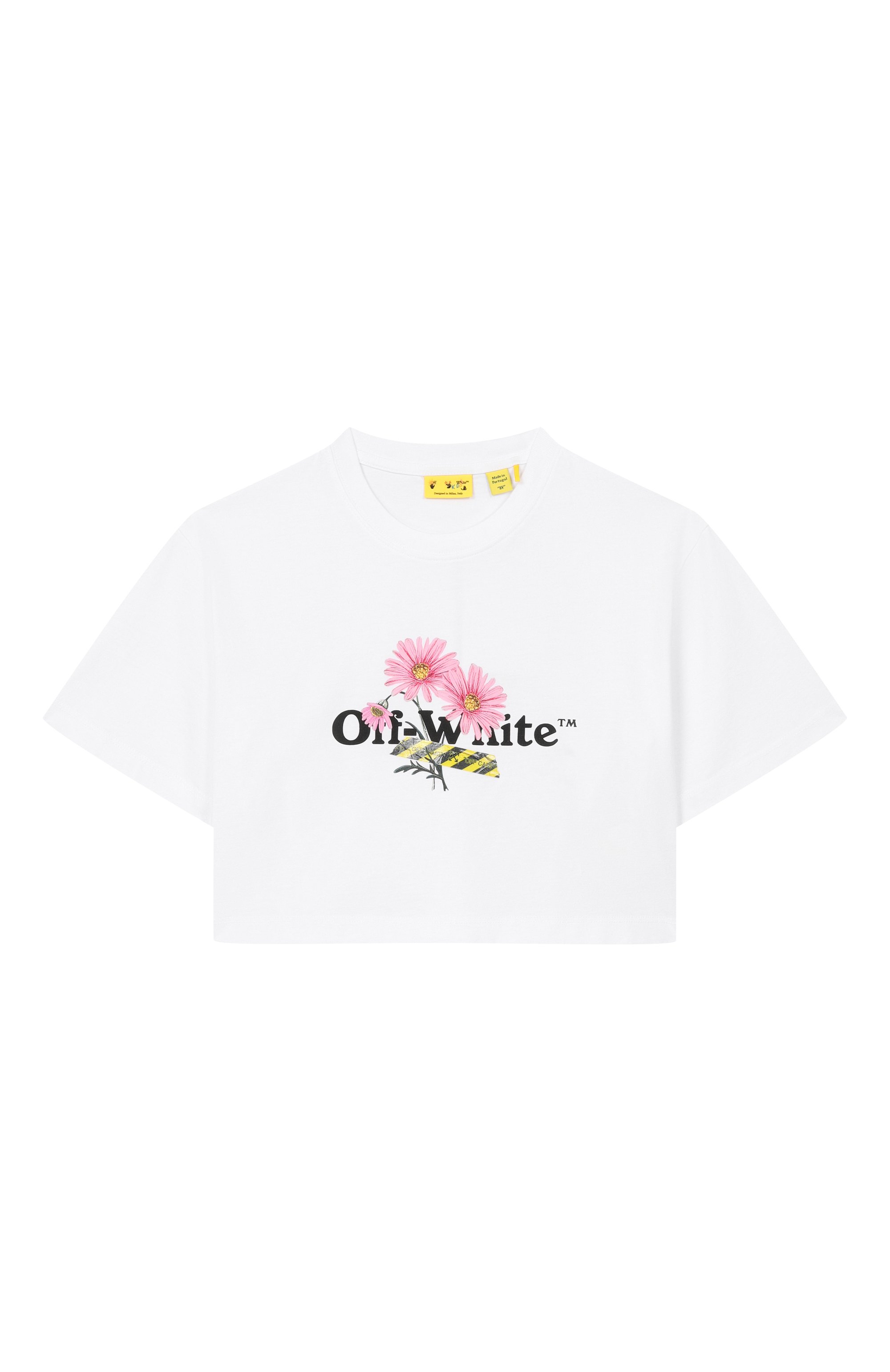 Хлопковая футболка OFF-WHITE, арт. 0GAA019S26JER001, фото 1