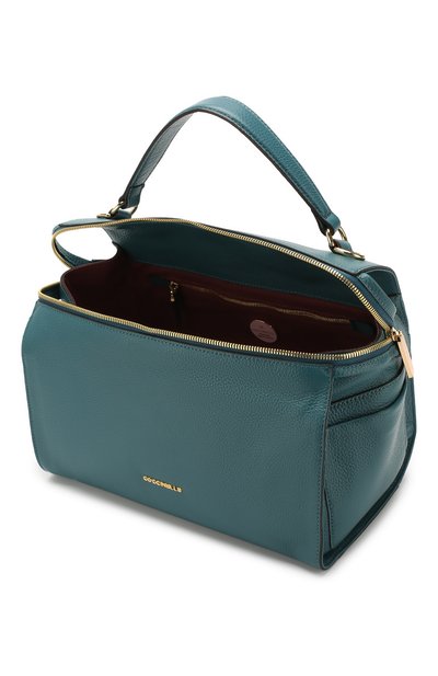 Сумка atsuko COCCINELLE зеленого цвета по цене 36700 руб., арт. E1 EHA 18 01 01, фото 4 Сумка atsuko COCCINELLE, арт. E1 EHA 18 01 01, фото 4