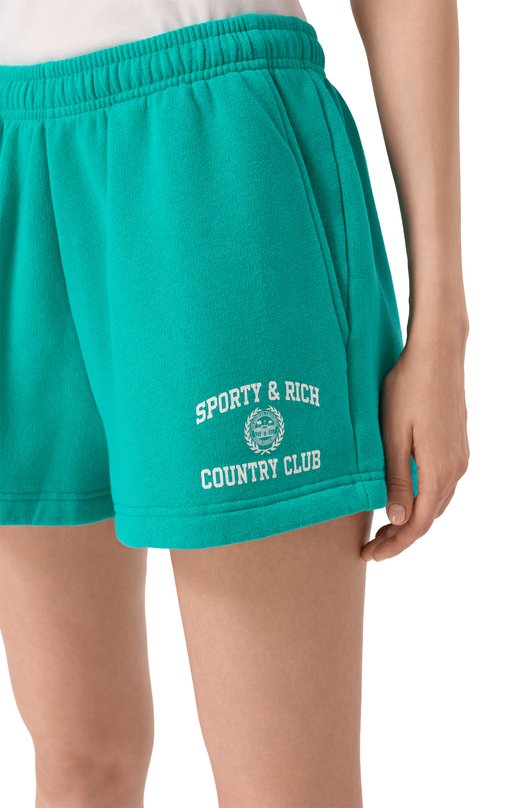 Шорты Sporty and Rich SH052625218GR37 Зелёный  SH052625218GR37 Фото 5