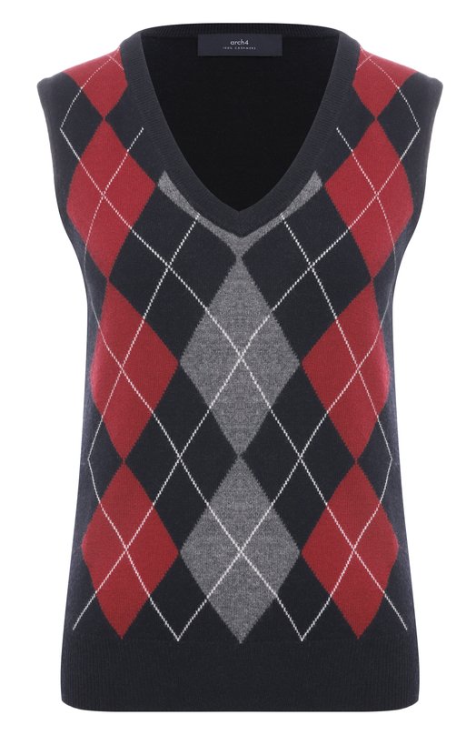 Кашемировый жилет arch4 KNVS2644 Синий KNVS2644