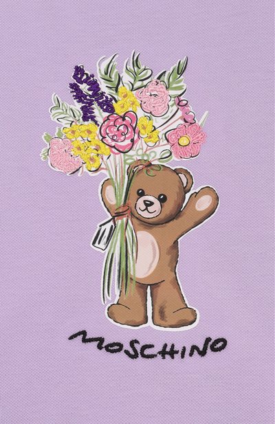 Хлопковое платье MOSCHINO, арт. HDV0HQ/LFA06, фото 3