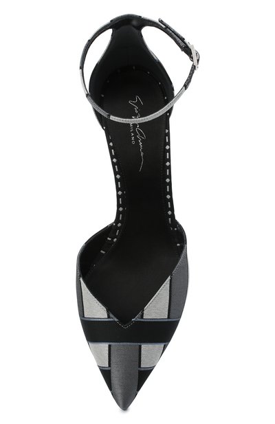 Текстильные туфли GIORGIO ARMANI, арт. X1E882/XM768, фото 5