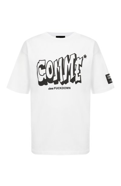 Мужская хлопковая футболка COMME DES FUCKDOWN, арт. CFABM01783