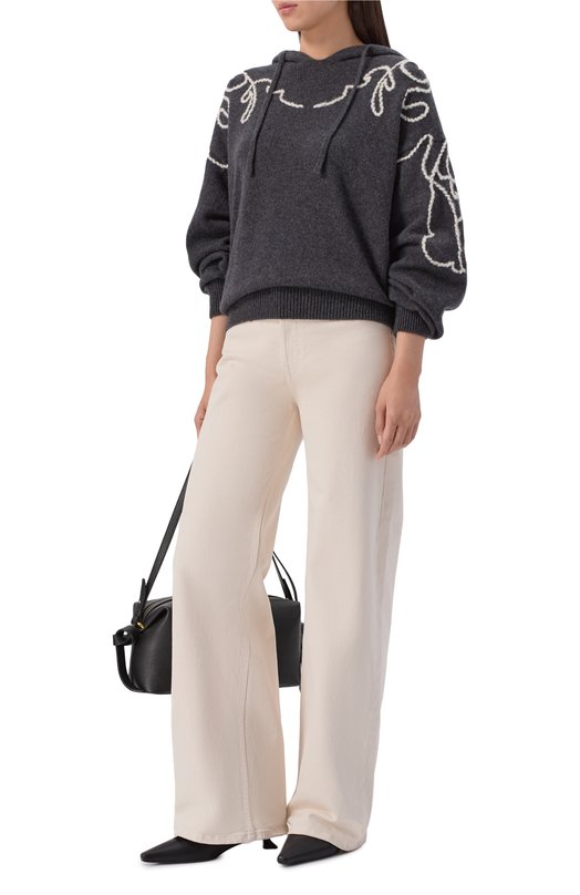 Кашемировое худи Хохлома х Алена Ахмадуллина WKT1341 Серый  WKT1341 Фото 2