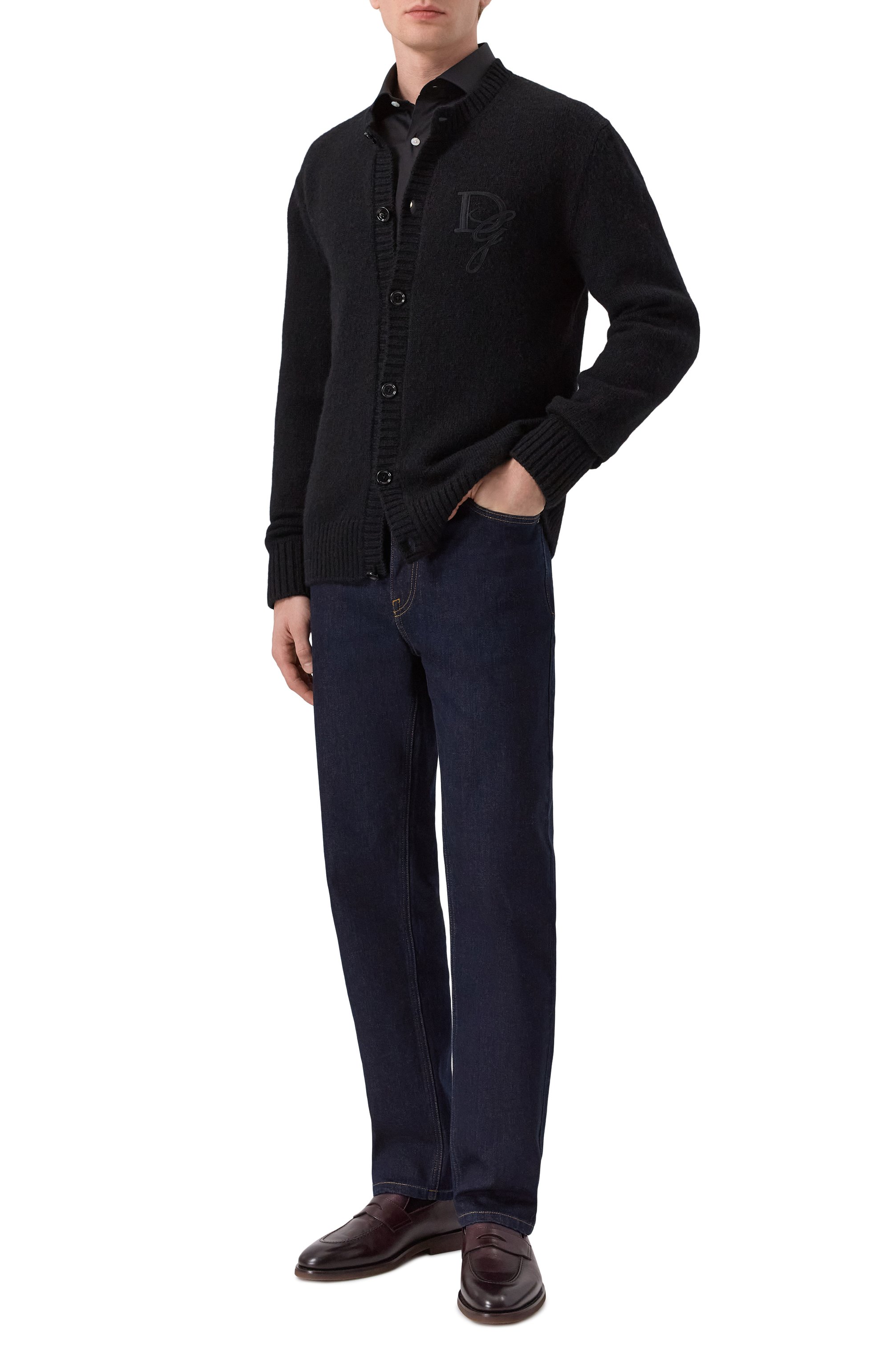 Хлопковая сорочка FINAMORE 1925 черного цвета по цене 44050 руб., арт. MILAN0/C0643, фото 2 Хлопковая сорочка FINAMORE 1925, арт. MILAN0/C0643, фото 2