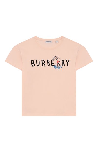 Хлопковая футболка BURBERRY, арт. 8110642