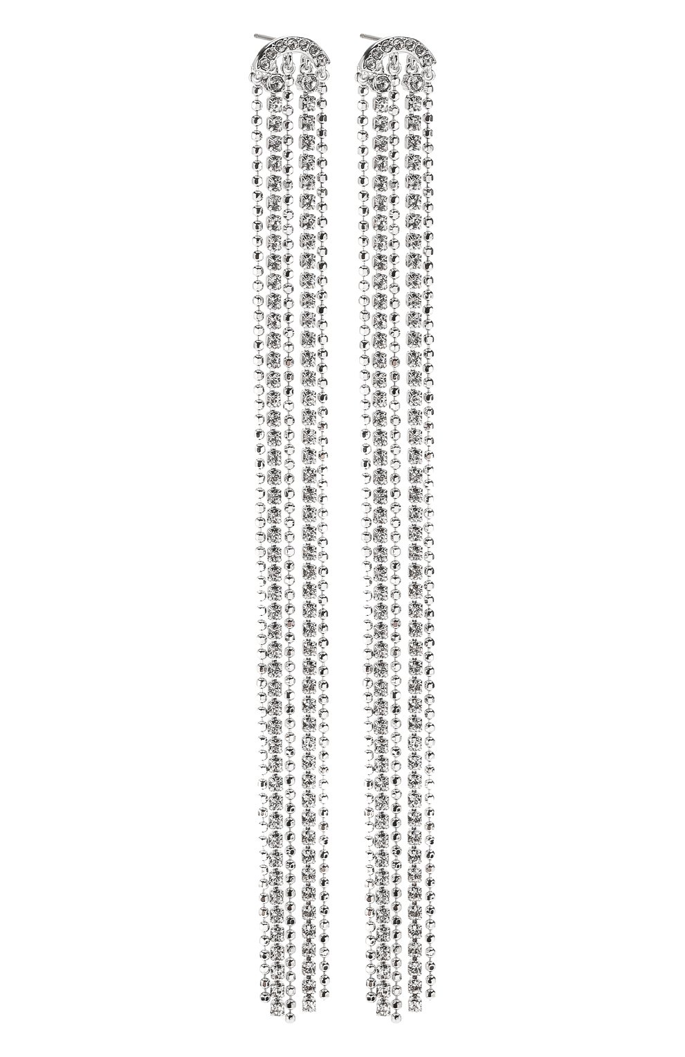 Серьги fit SWAROVSKI серебряного цвета по цене 11890 руб., арт. 5490190, фото 3 Серьги fit SWAROVSKI, арт. 5490190, фото 3