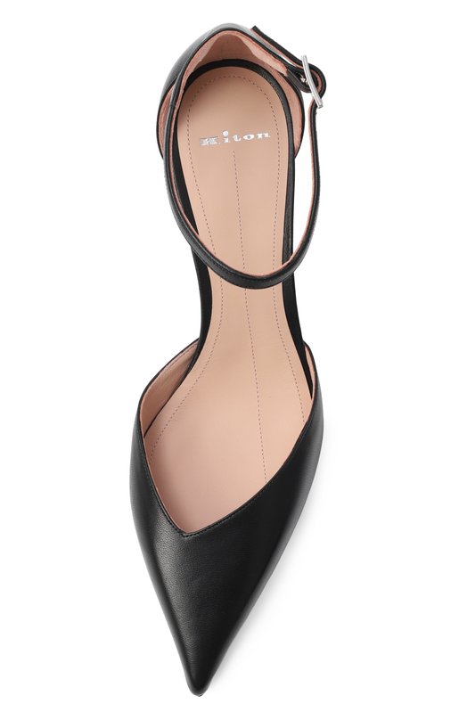 Кожаные туфли Kiton D58837K0524F10 Чёрный  D58837K0524F10 Фото 6