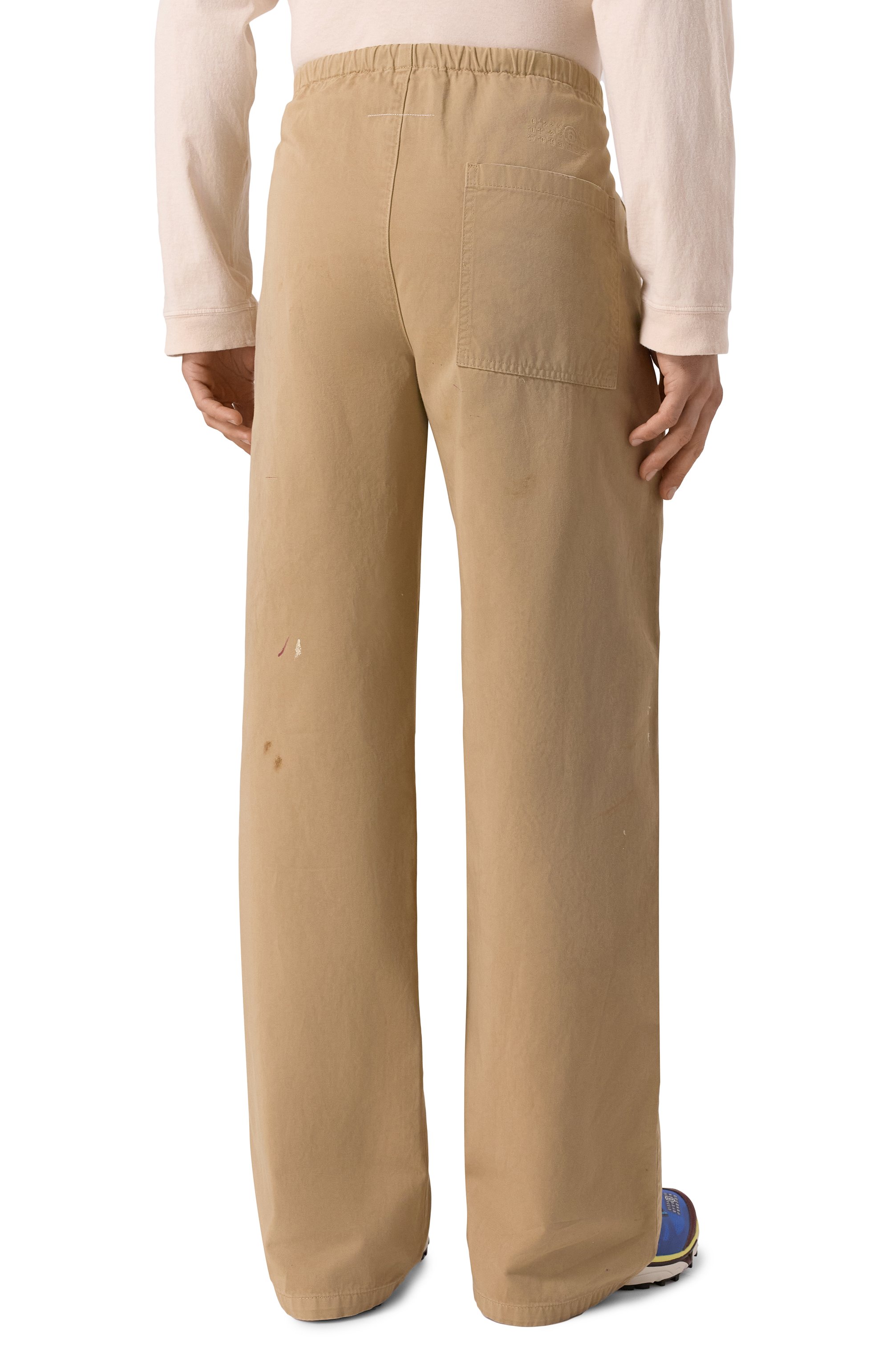 Хлопковые брюки MM6, арт. SH2KA0030/M35435, фото 4