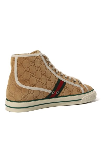 Замшевые кеды tennis 1977 GUCCI, арт. 649335 UJ510, фото 5