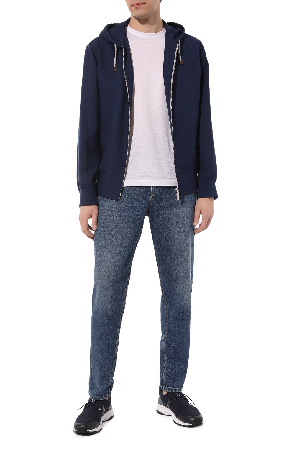 Бомбер изо льна и шерсти BRUNELLO CUCINELLI, арт. MW4946873, фото 2