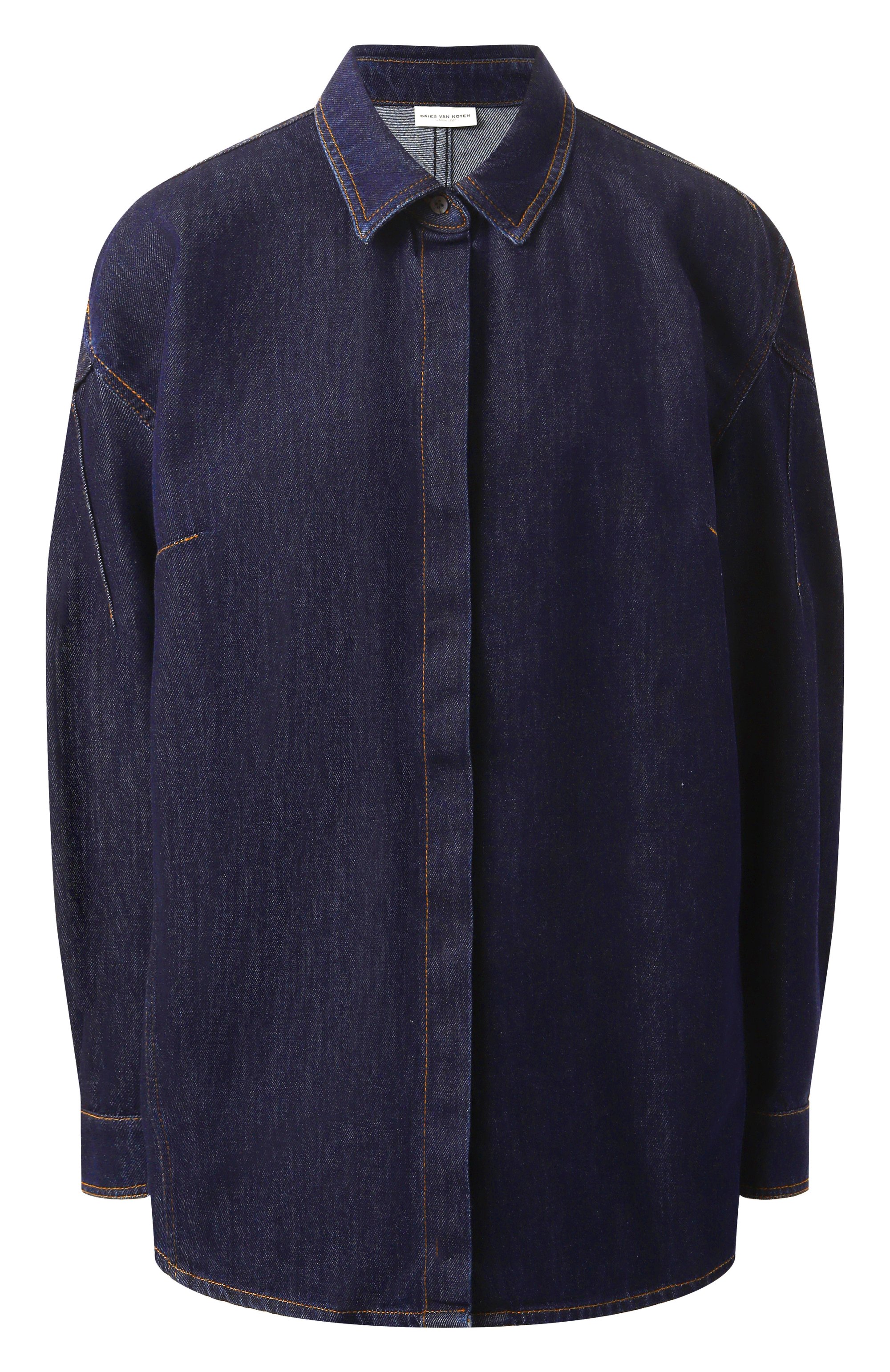 Джинсовая рубашка DRIES VAN NOTEN, арт. 242-010716-9378, фото 1