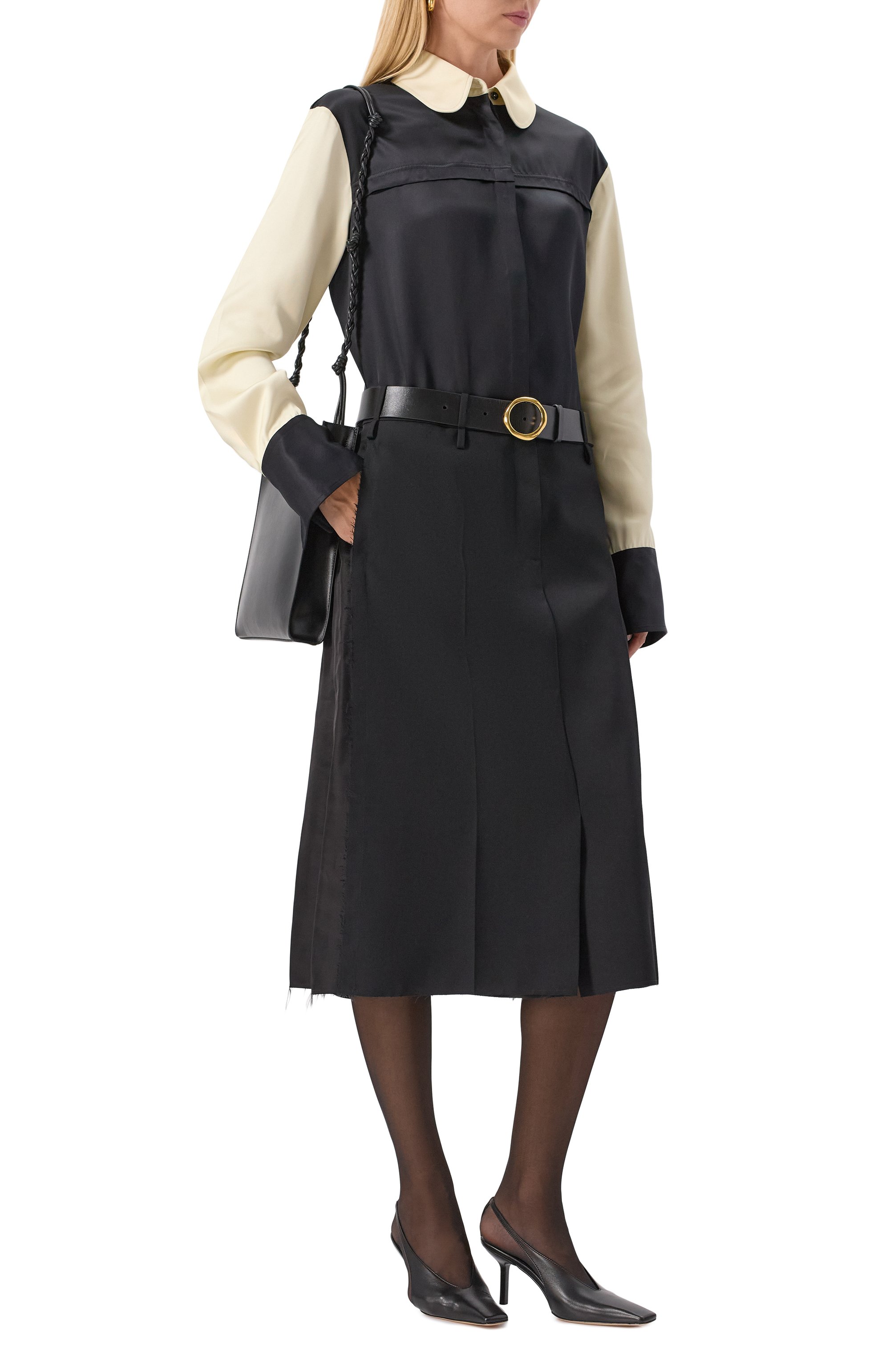 Рубашка из вискозы JIL SANDER, арт. J02DL0256/J65334, фото 2