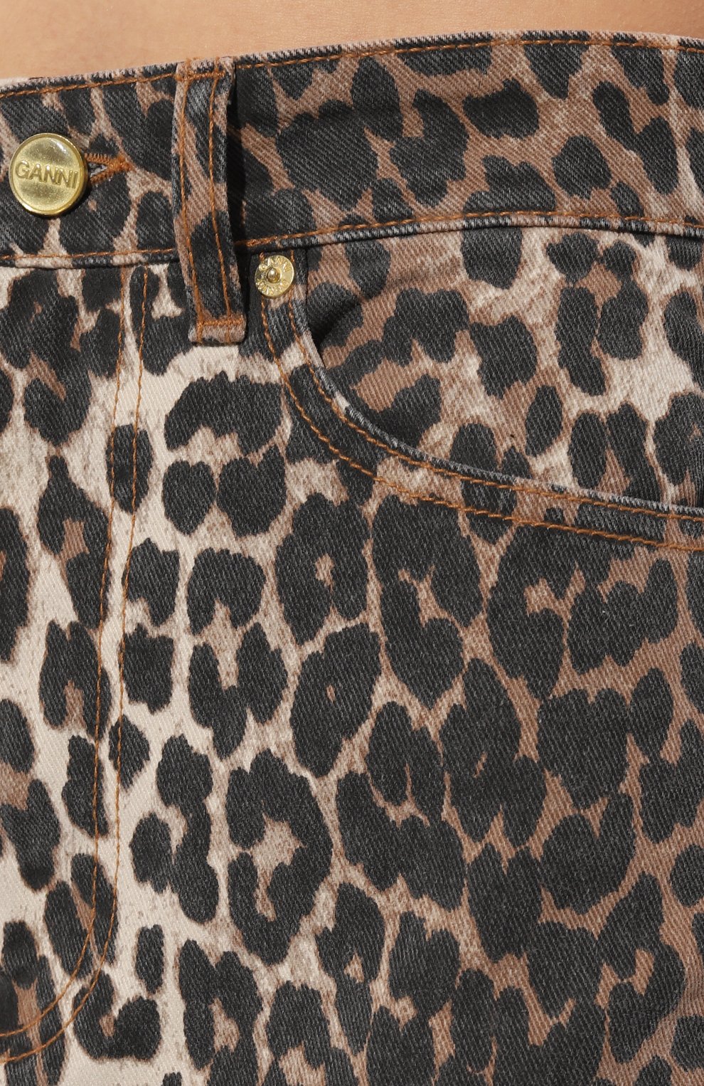 Джинсовая юбка GANNI, арт. J1445/6508, фото 5