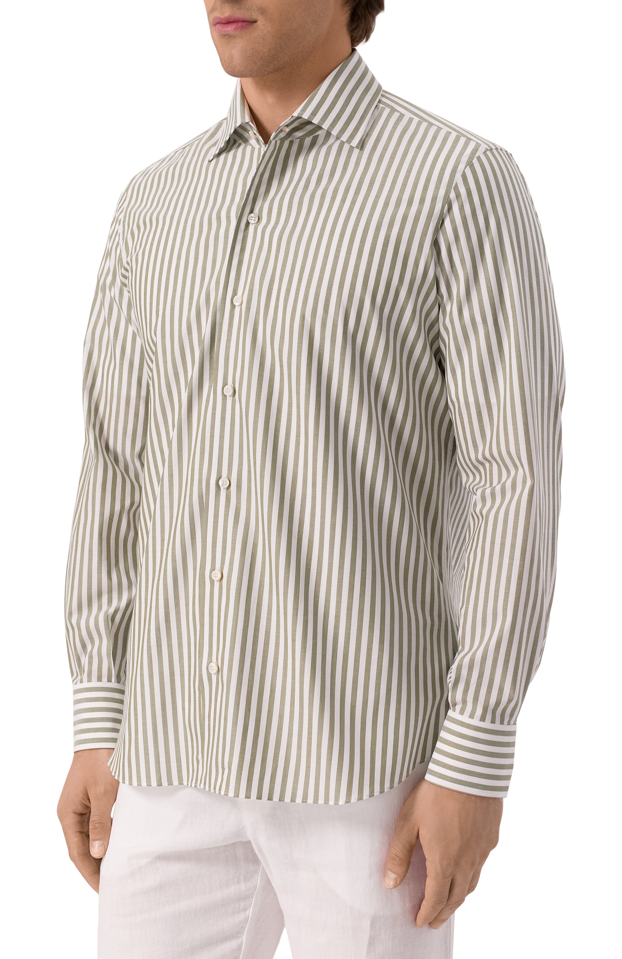 Хлопковая рубашка MVST, арт. M0RBIDA/R0BERT0/R0UND/579-C0TT0N (120/2), фото 3