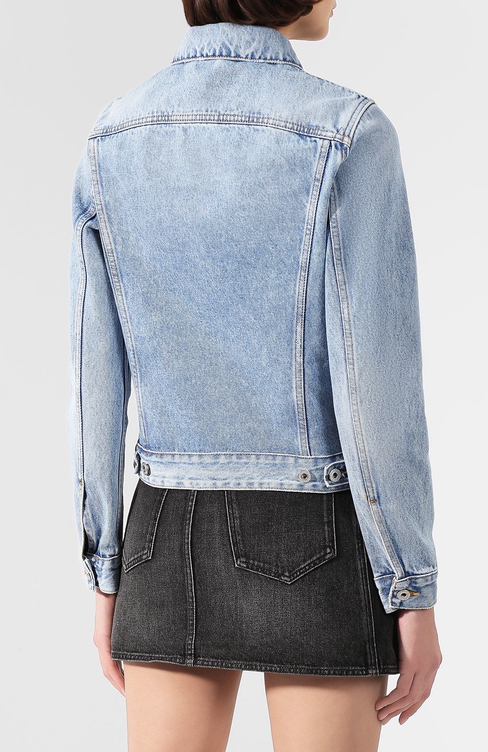 Джинсовая куртка OFF-WHITE, арт. 0WYE012E197730778700, фото 4