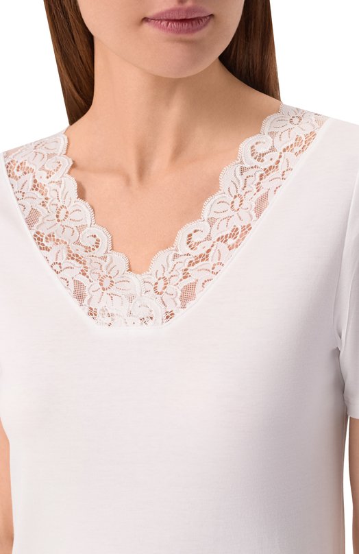 Хлопковая сорочка Hanro 077933 Белый  077933 Фото 4