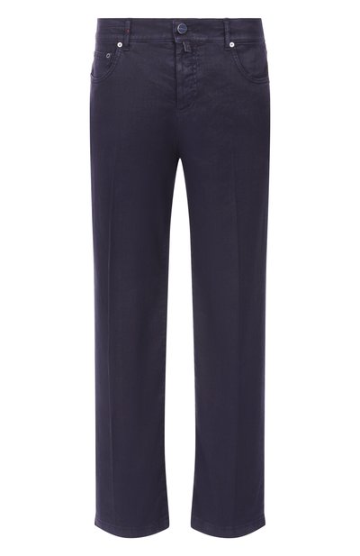 Мужские брюки из хлопка и льна KITON, арт. UPR005LK0603F19