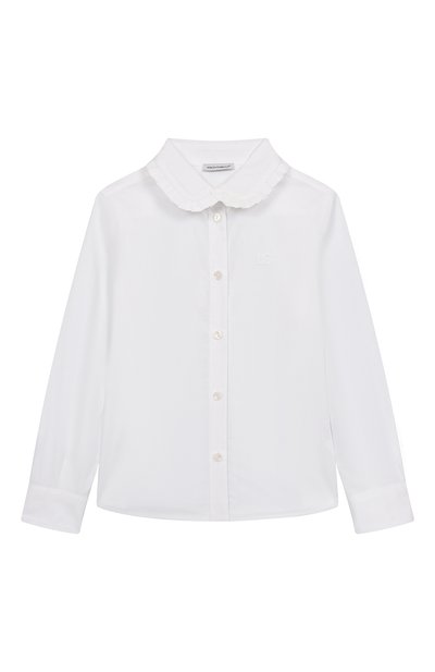 Хлопковая блузка DOLCE & GABBANA, арт. L56S36/FU5WJ/8-12+