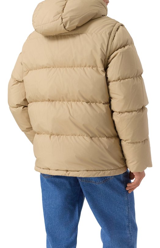 Пуховик Burberry 8110363 Бежевый  8110363 Фото 4