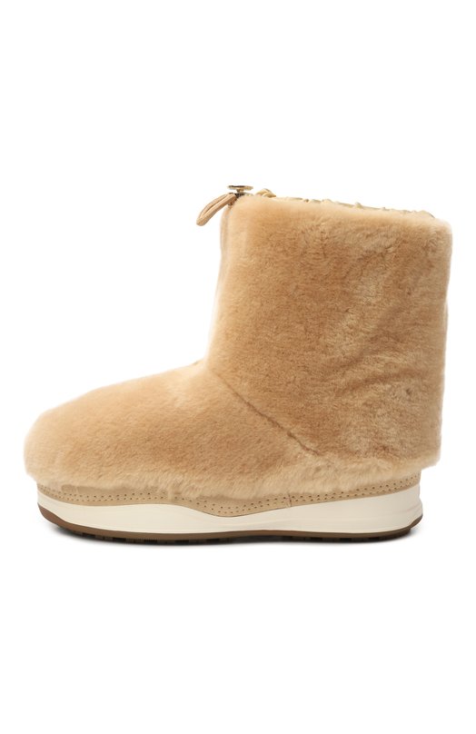 Меховые полусапоги La Plagne из овчины Bogner 32547064 Бежевый  32547064 Фото 4