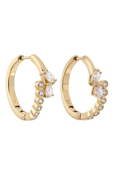 Серьги mesmera SWAROVSKI золотого цвета по цене 19850 руб., арт. 5761975, фото 3 Серьги mesmera SWAROVSKI, арт. 5761975, фото 3
