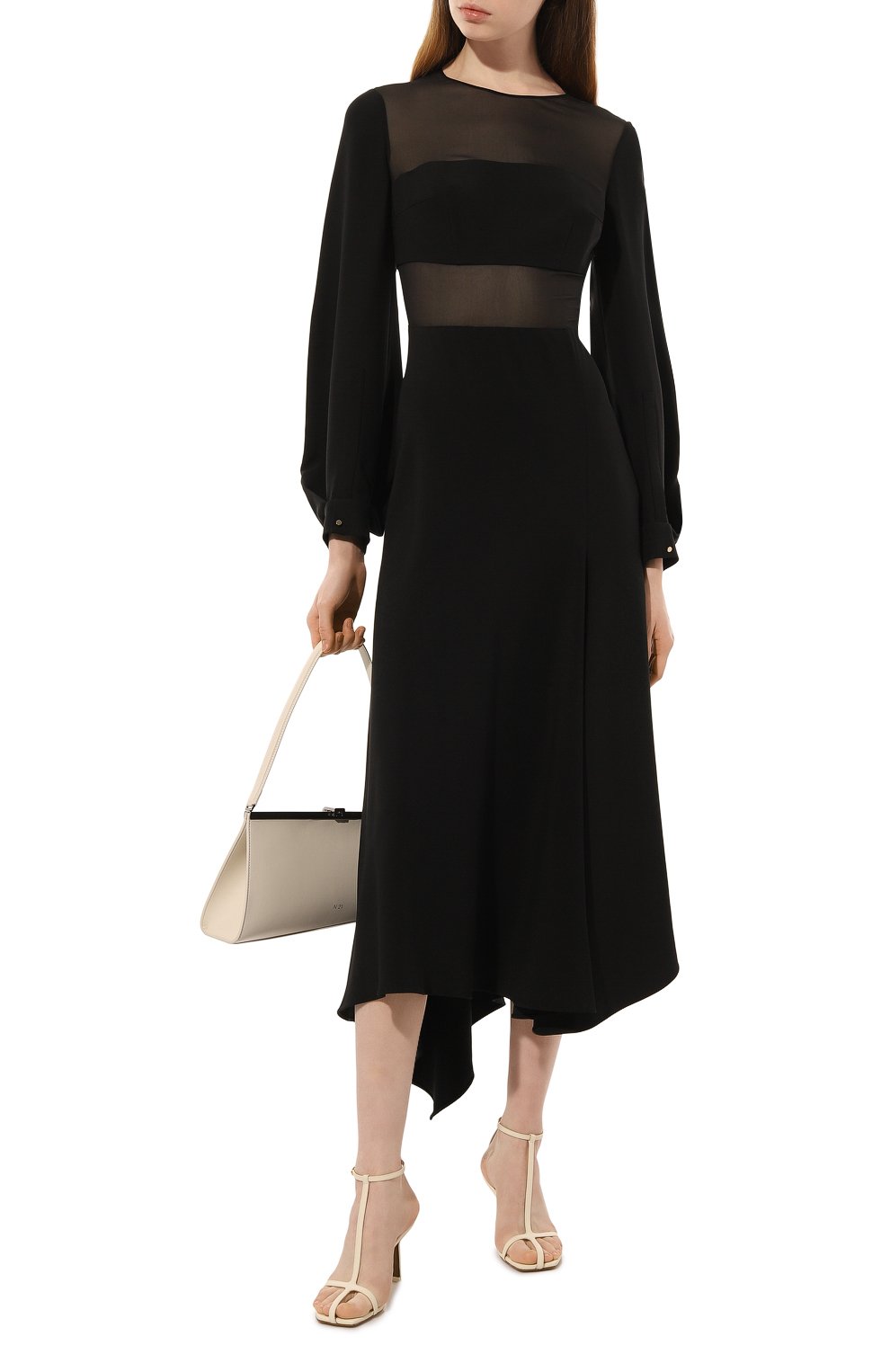 Шелковое платье CHAPURIN, арт. DE/19358/27859-м/SS23, фото 2