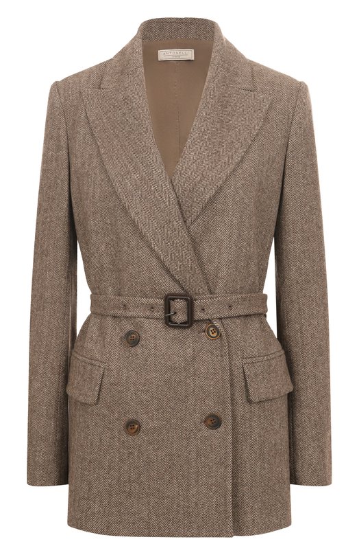 Шерстяной жакет Antonelli Firenze K3009P/897C Бежевый K3009P/897C