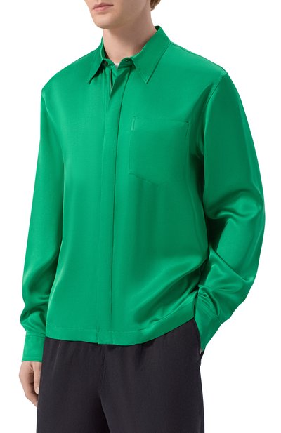 Рубашка из вискозы DRIES VAN NOTEN, арт. 020708/3177, фото 3