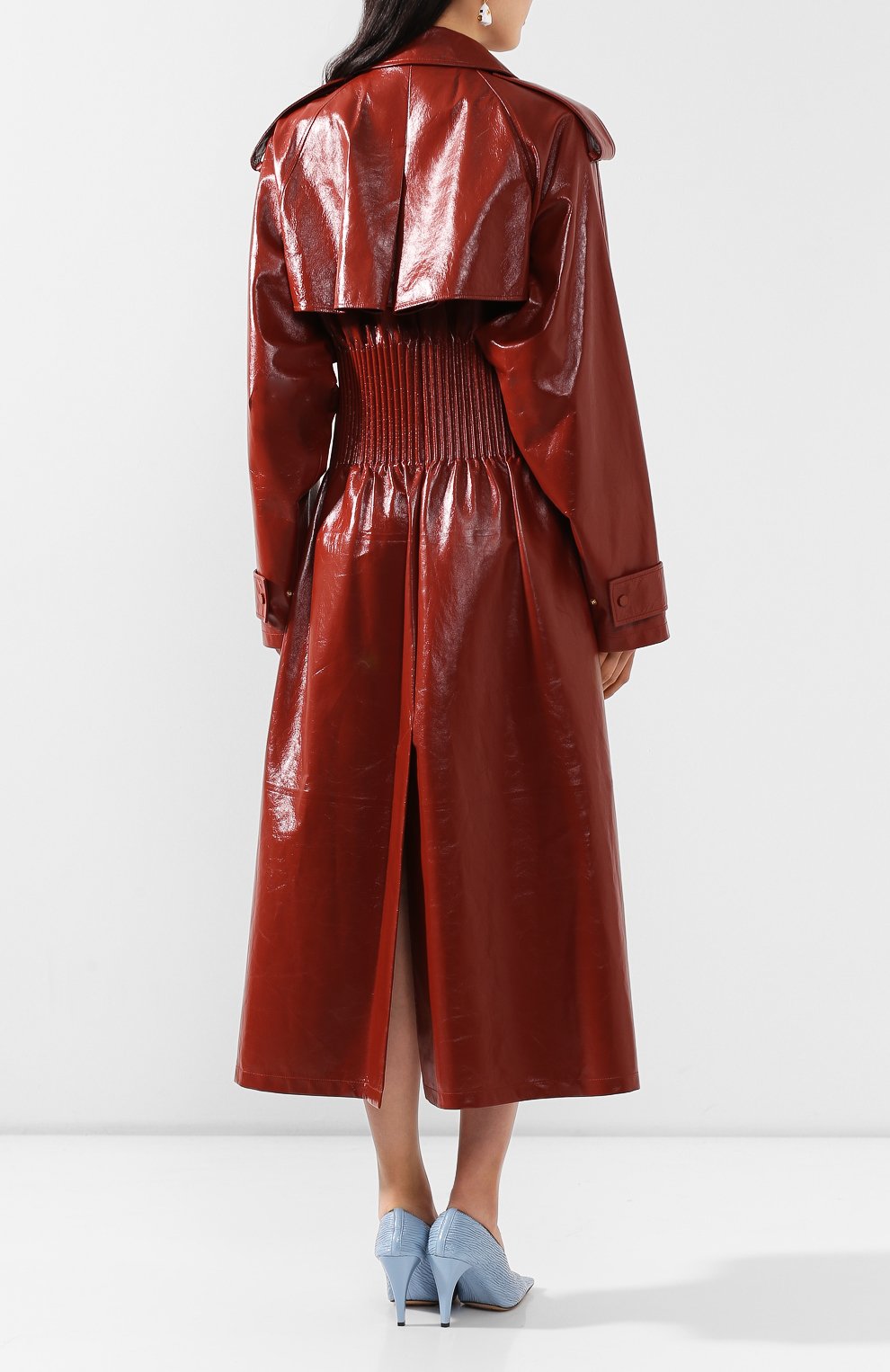 Кожаный тренч BOTTEGA VENETA, арт. 616546/VKLC0, фото 4