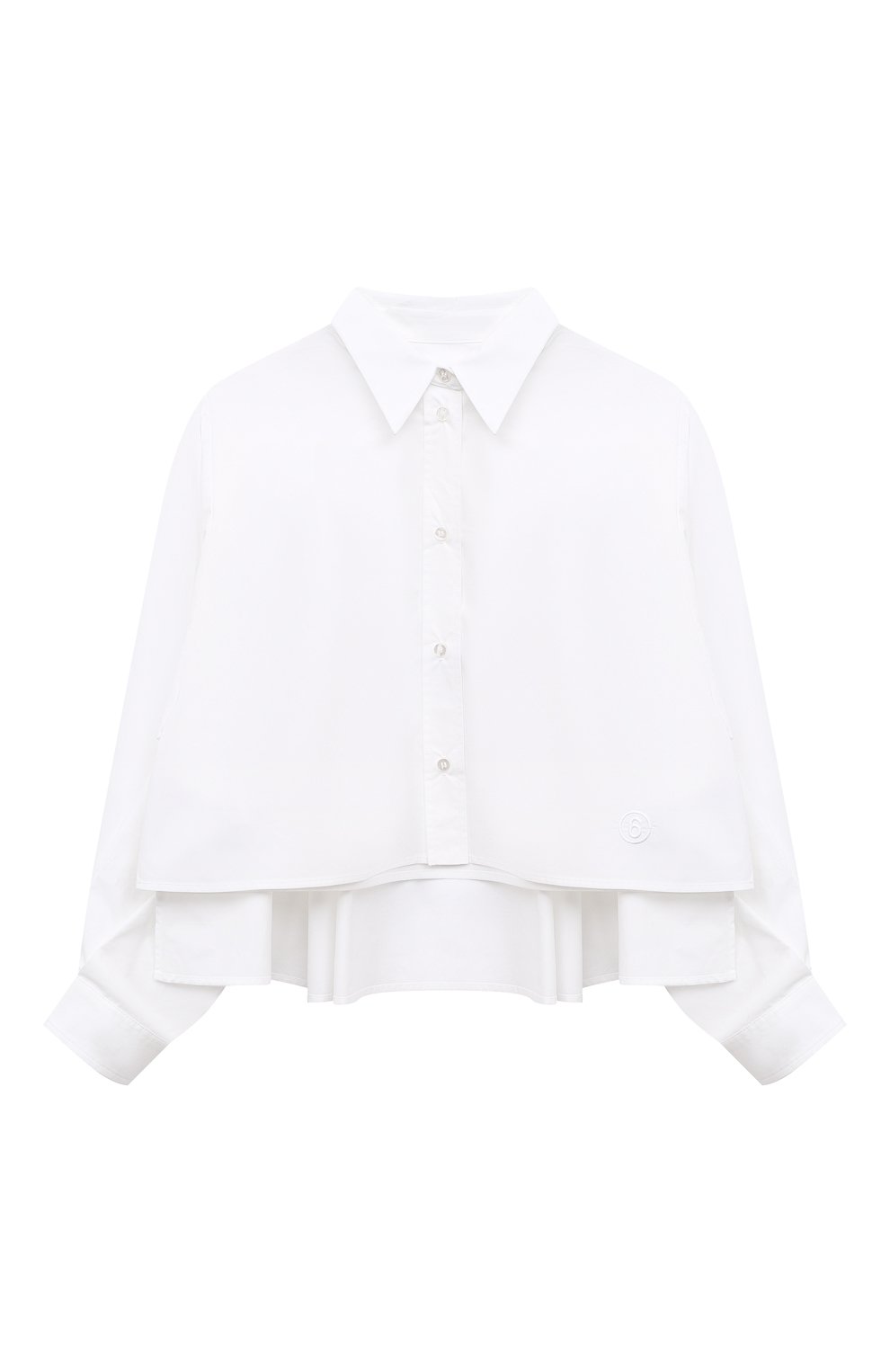 Хлопковая блузка MM6, арт. M60294/MM014, фото 1