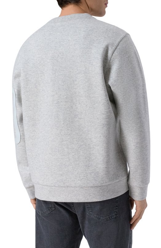 Свитшот из шерсти и кашемира MVST M25.1PM.H002/15951 Серый  M25.1PM.H002/15951 Фото 4