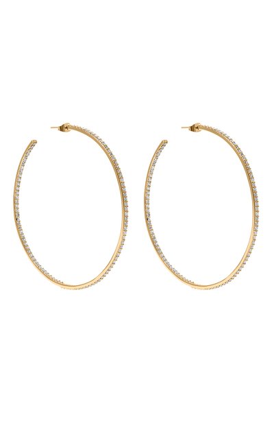 Серьги CRYSTAL HAZE, арт. FR0M THE BL0CK H00PS LARGE, фото 3