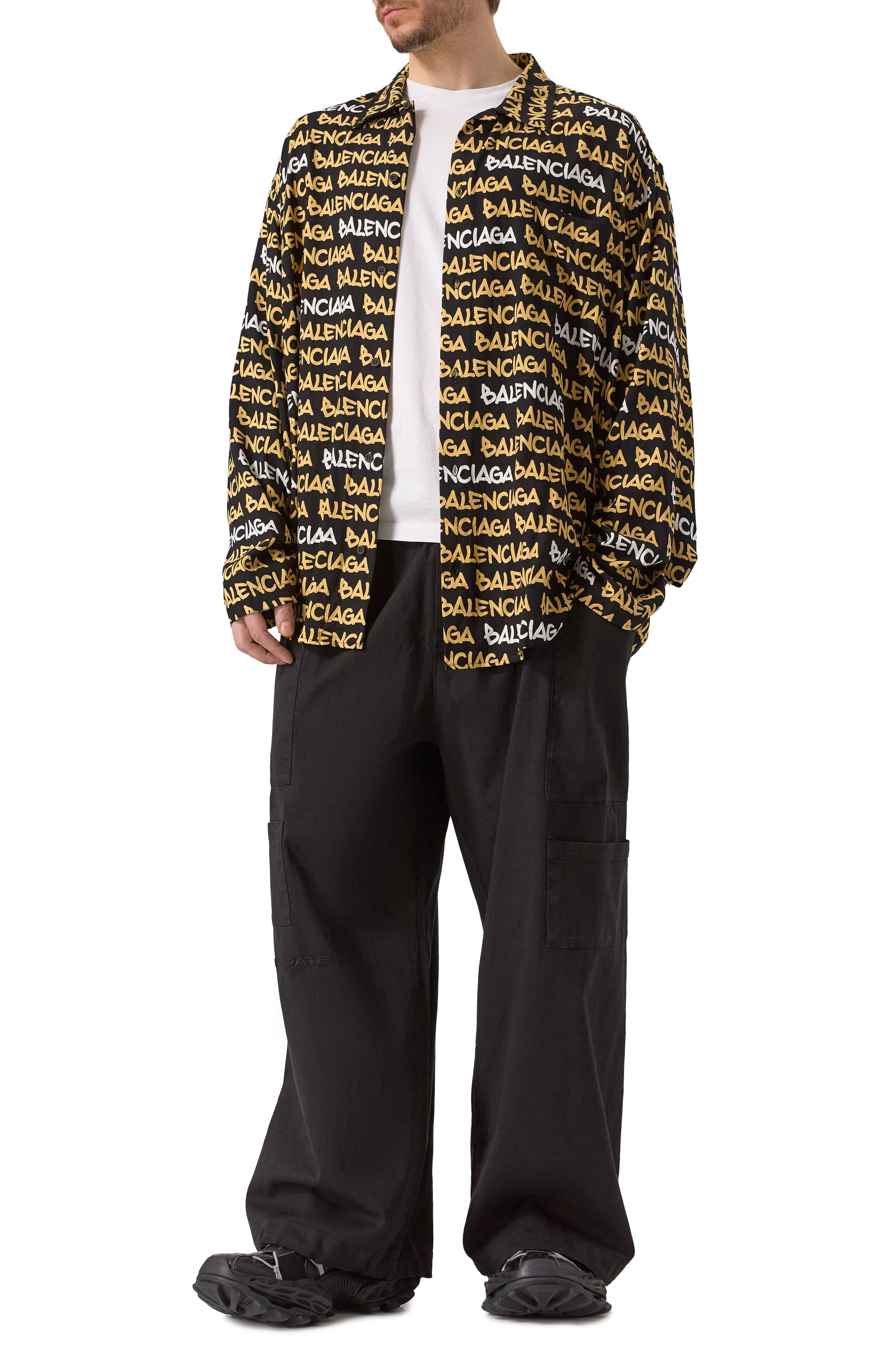 Рубашка из вискозы BALENCIAGA, арт. 681812/TRLJ3, фото 2