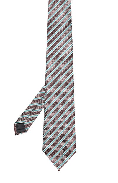 Шелковый галстук с узором ZEGNA, арт. Z9E611XW, фото 2