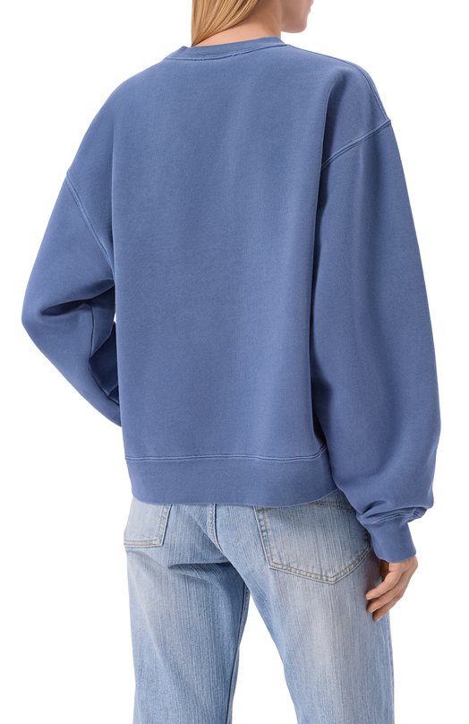 Хлопковый свитшот Dsquared2 S75GU0629/D25030 Синий  S75GU0629/D25030 Фото 4