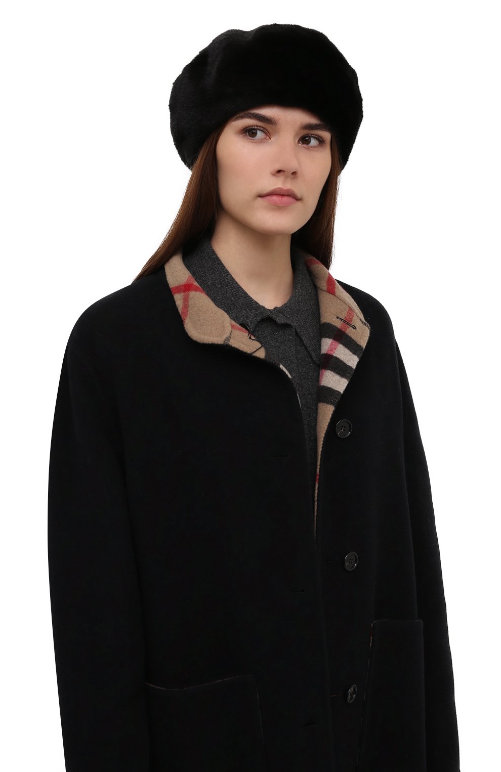 Меховой берет из норки VICTORIA KUSENKOVA, арт. 012800002008, фото 2