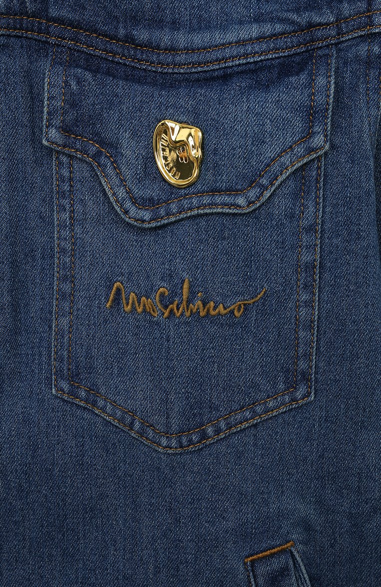 Джинсовая рубашка MOSCHINO, арт. HDC01P/N0Z83/10A-14A, фото 1