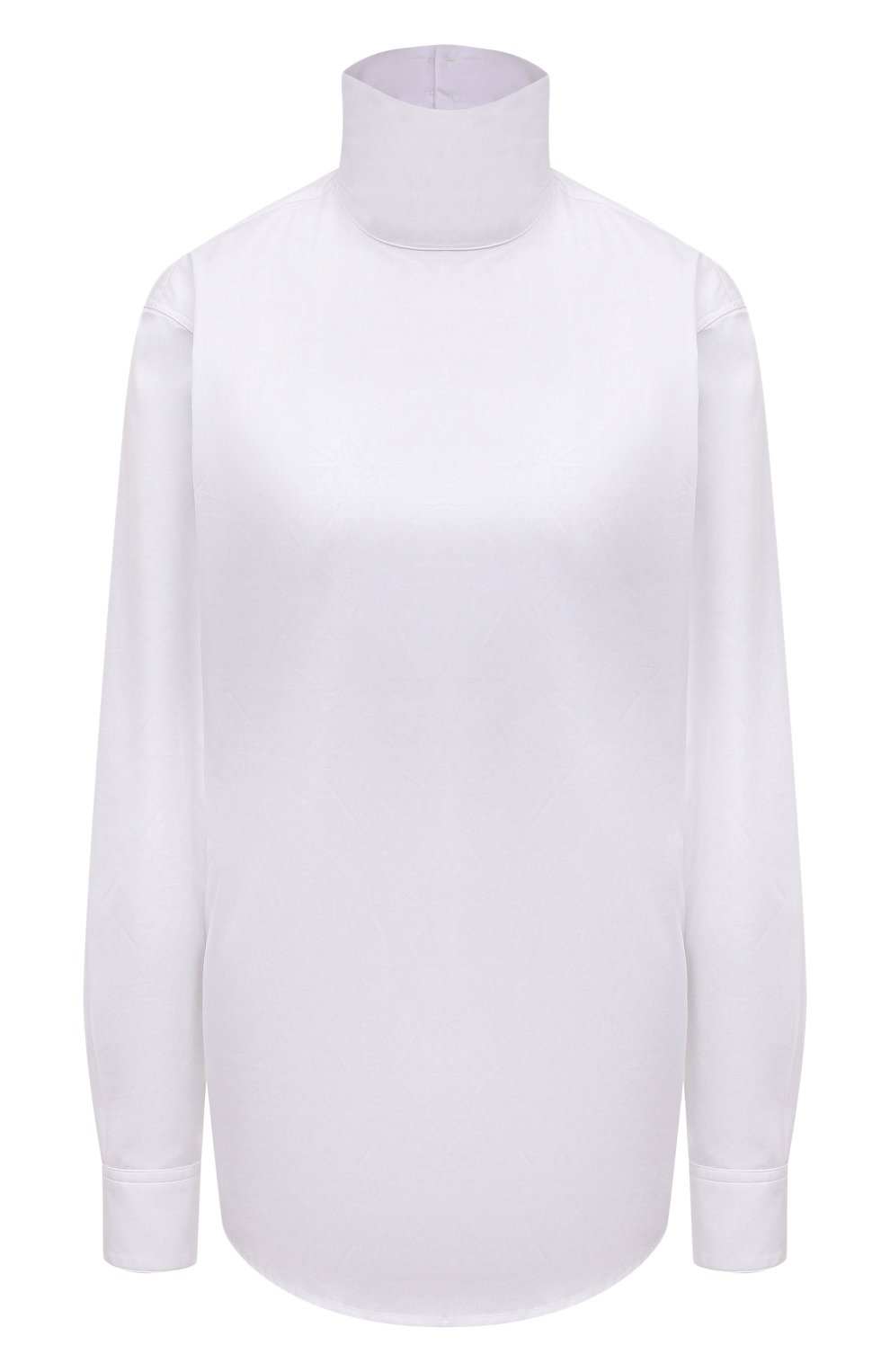 Хлопковая блузка DRIES VAN NOTEN белого цвета по цене 34950 руб., арт. 222-010786-5322, фото 1 Хлопковая блузка DRIES VAN NOTEN, арт. 222-010786-5322, фото 1