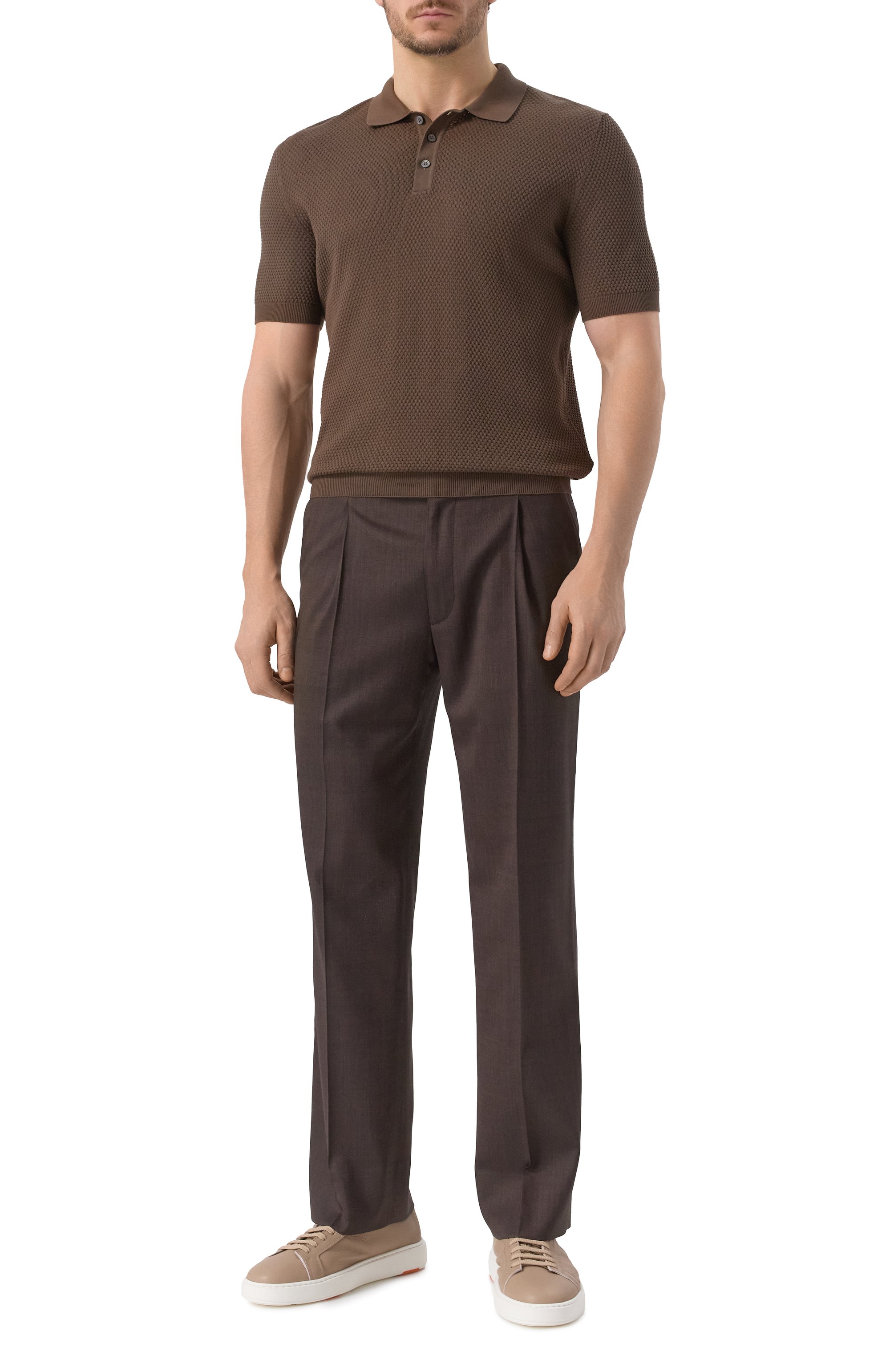 Хлопковое поло GRAN SASSO, арт. 57113/20620, фото 2