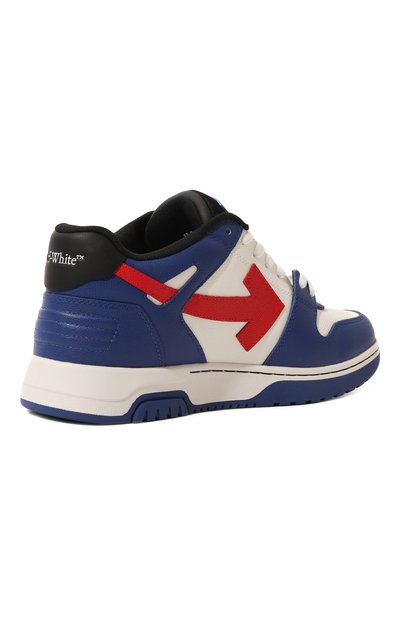 Комбинированные кеды out of office OFF-WHITE, арт. 0MIA189F24LEA00D4525, фото 5