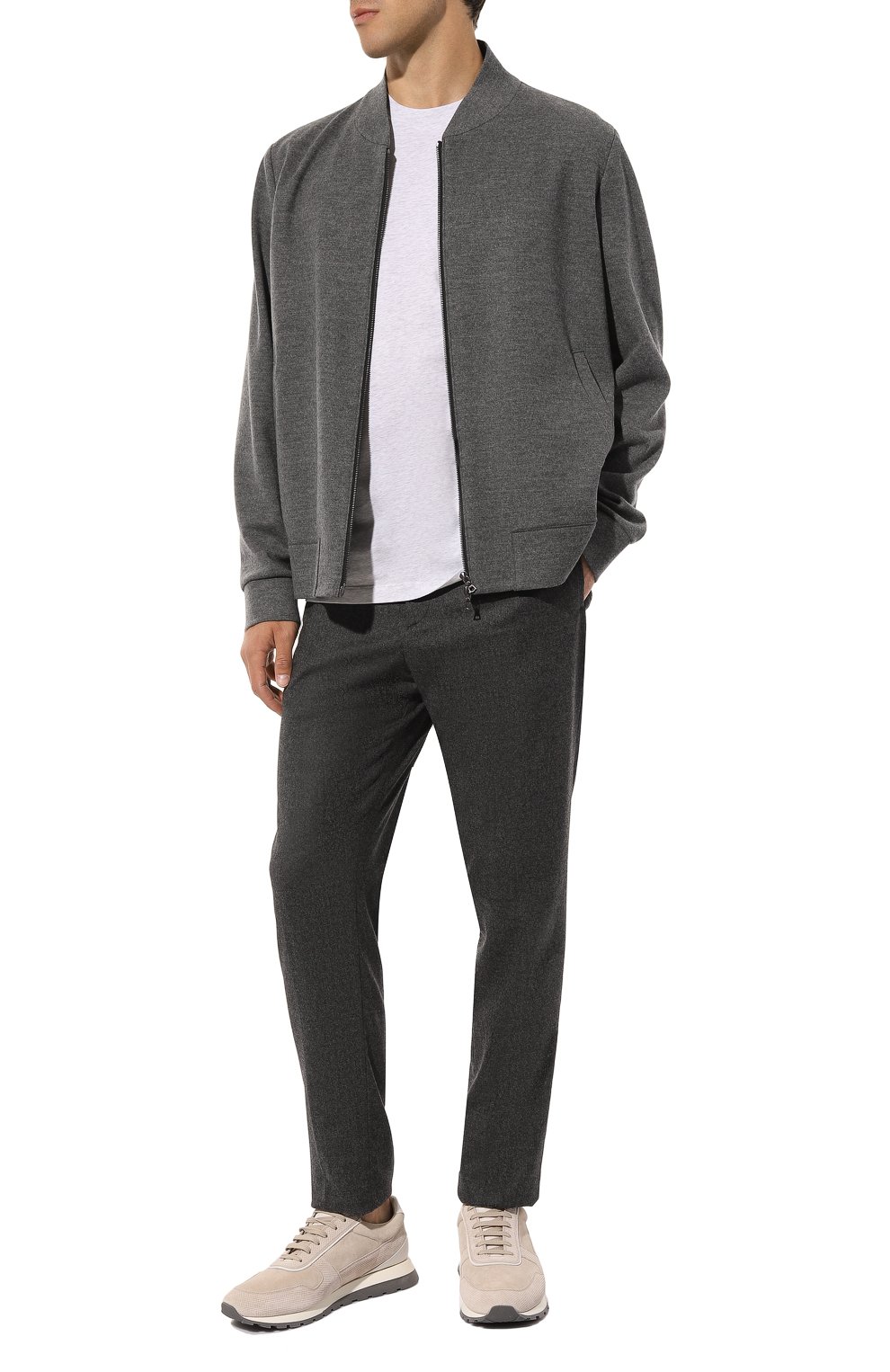 Хлопковая футболка BRUNELLO CUCINELLI, арт. M0T611308, фото 2