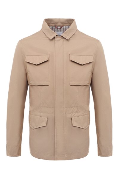 Мужская хлопковая куртка BRUNELLO CUCINELLI, арт. MB4026190