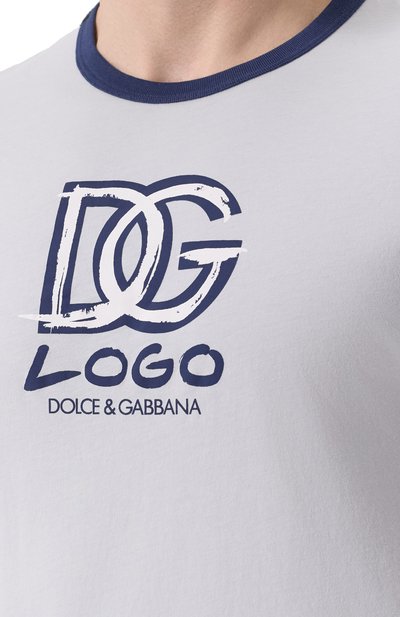 Хлопковая футболка DOLCE & GABBANA, арт. G8PV1T/G704X, фото 5