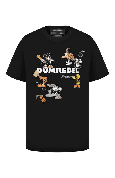 Женская хлопковая футболка DOMREBEL, арт. T00NZ/0VER TEE/W