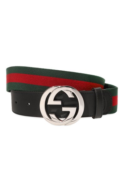 Мужской текстильный ремень GUCCI, арт. 411924 H917N