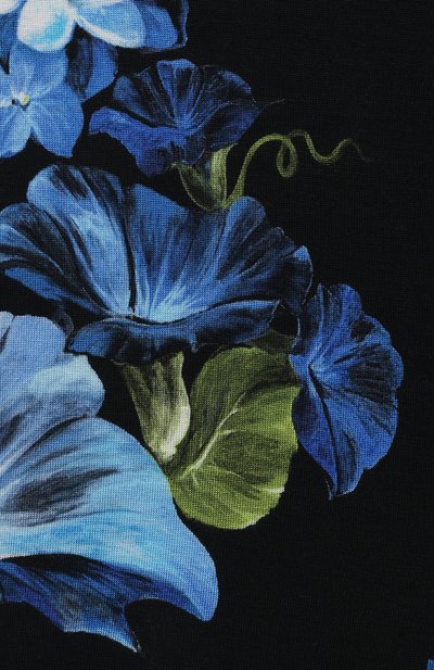 Брюки из вискозы DOLCE & GABBANA черного цвета по цене 27950 руб., арт. L5JPD8/FSG8Y/8-12+, фото 3 Брюки из вискозы DOLCE & GABBANA, арт. L5JPD8/FSG8Y/8-12+, фото 3