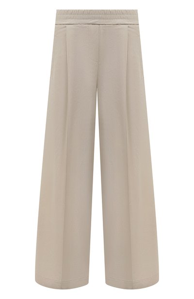Женские хлопковые брюки BRUNELLO CUCINELLI, арт. ML949B1325